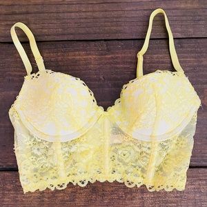 Victoria Secret bustier push up bra